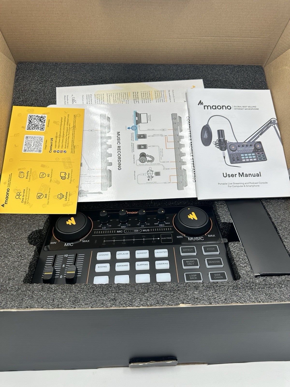 Maonocaster lite AU-AM200 S6 Premium Boomarm Bundle