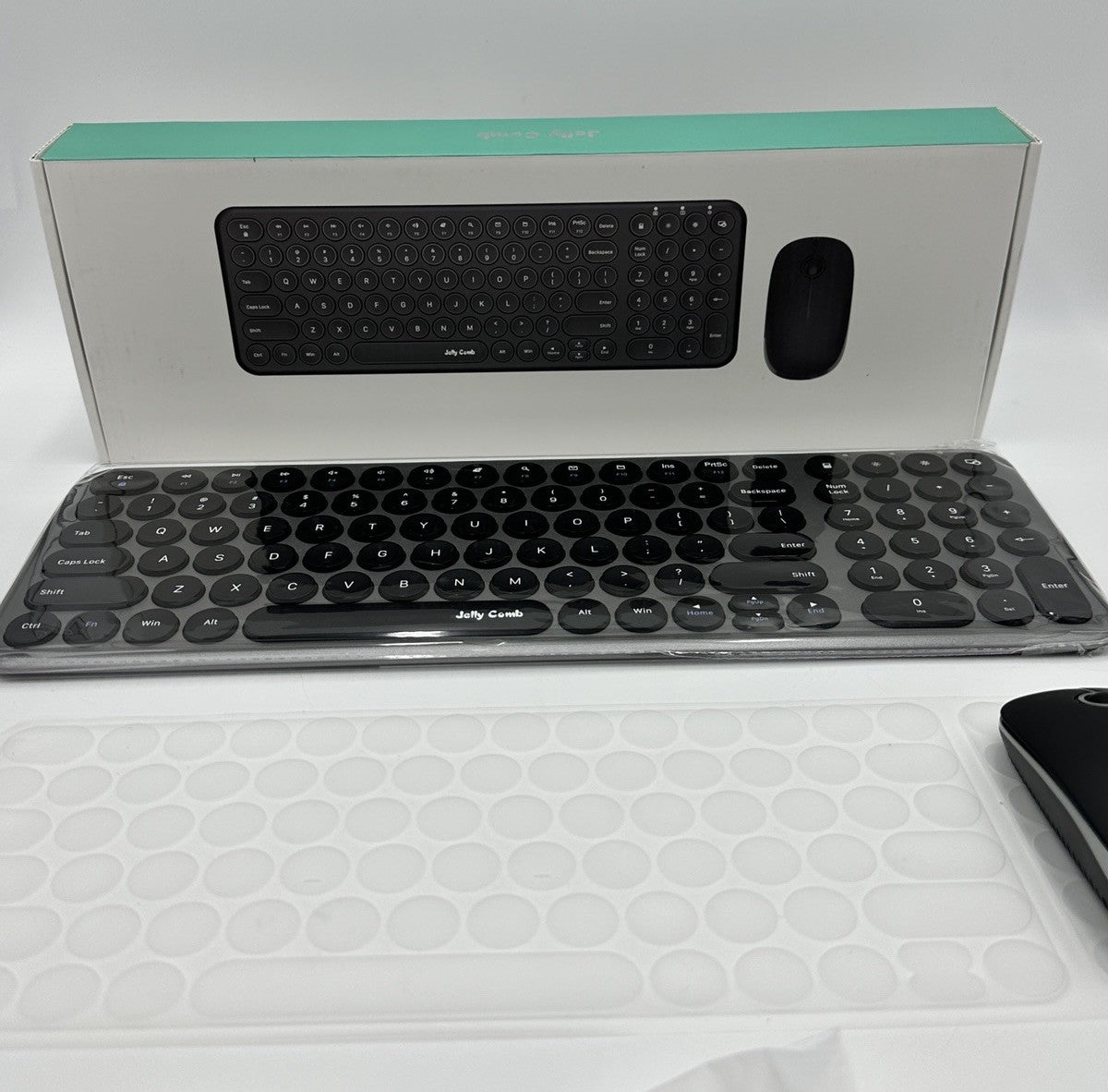 Jelly Comb Wireless Keyboard And Mouse Combo Brand New