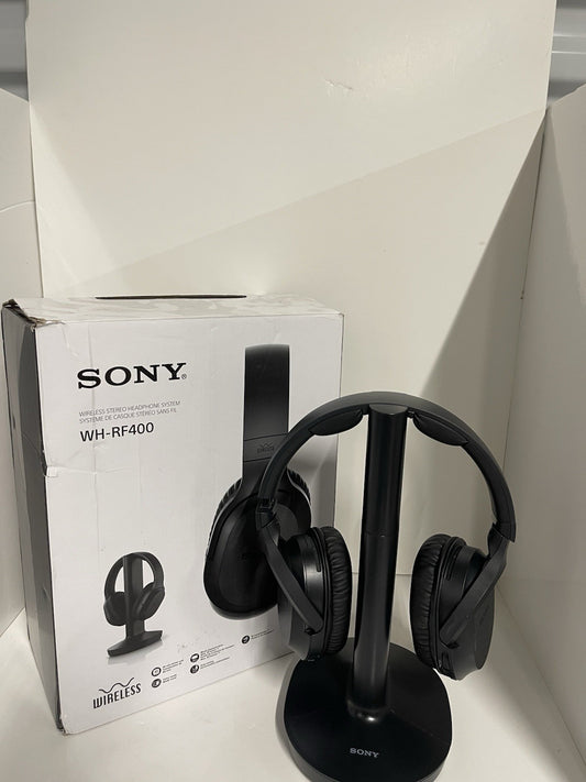 Sony RF400 Wireless Home Theater Headphones - Black