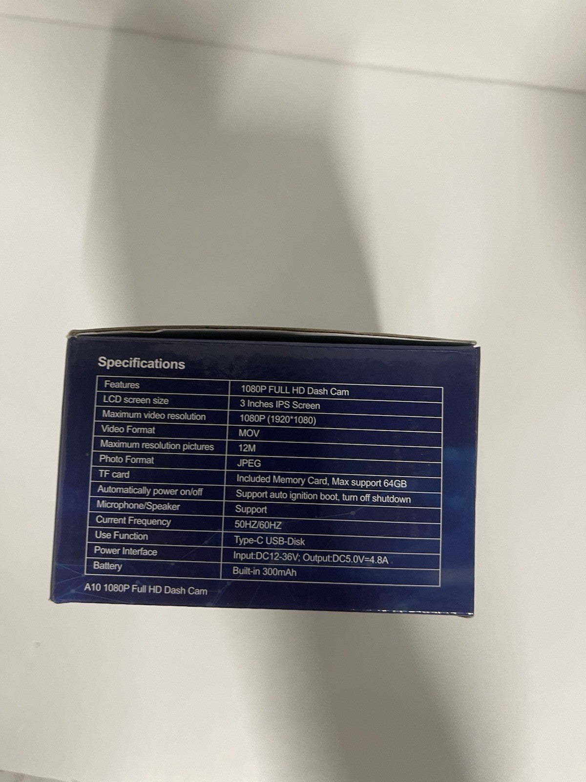 Ssontong a10 dash cam