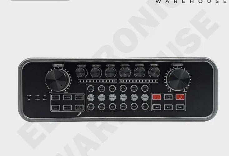 All In One Dj Mixer With 2 Mics 50watts
