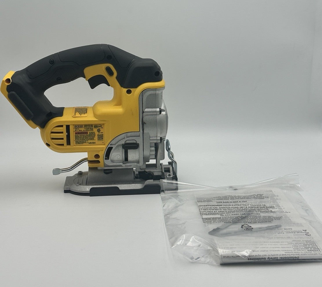 DEWALT 20V MAX Jig Saw, Tool Only (DCS331B) , Yellow