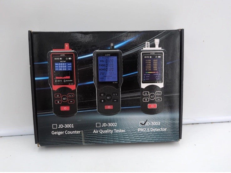 PM2.5 Particle Counter JD-3003 Pump Suction Detector Dust-Free Workshop Detector