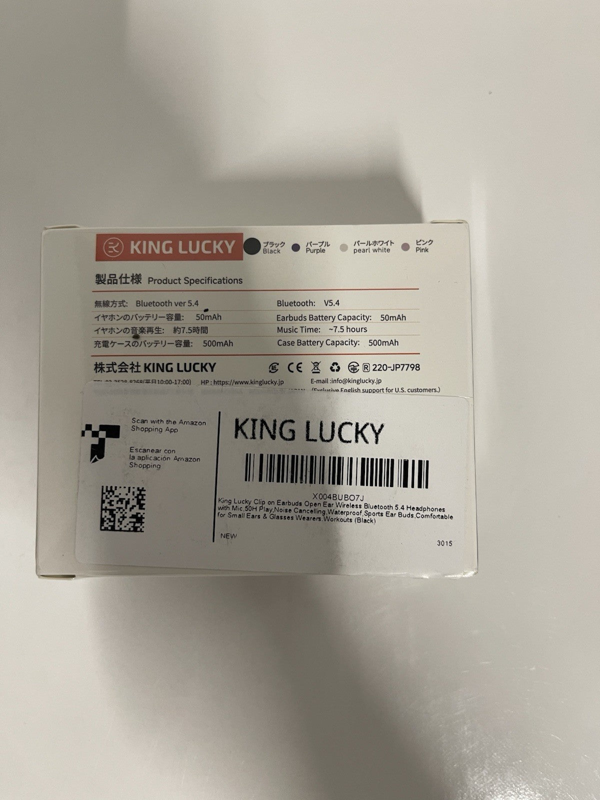 King Lucky OWSi121 bluetooth Earbuds