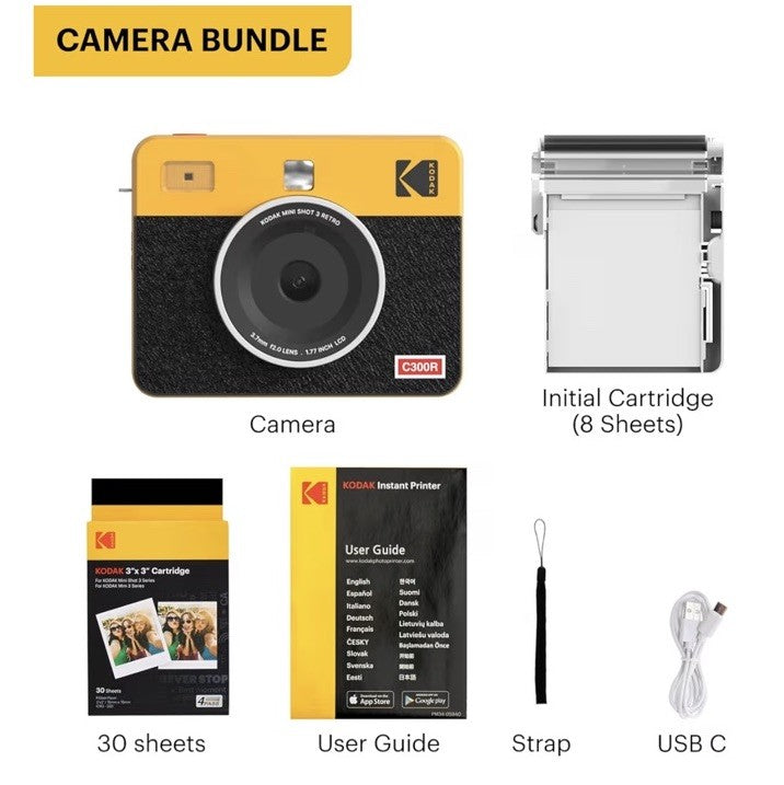 kodak mini shot 3 retro 60 Sheets Brand New White