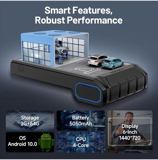 Genuine TOPDON AD800BT OBD2 Scanner Wireless Full System Reset Tool