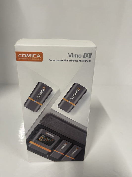 COMICA Vimo Q 4-Channel Wireless Lavalier Microphone System
