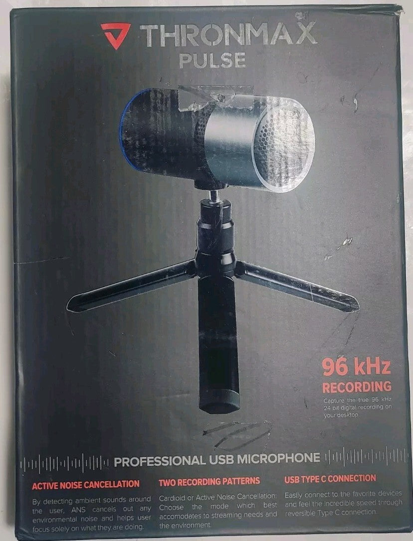 THRONMAX PULSE /96KHZ/ PROFESSIONAL USB MICROPHONE