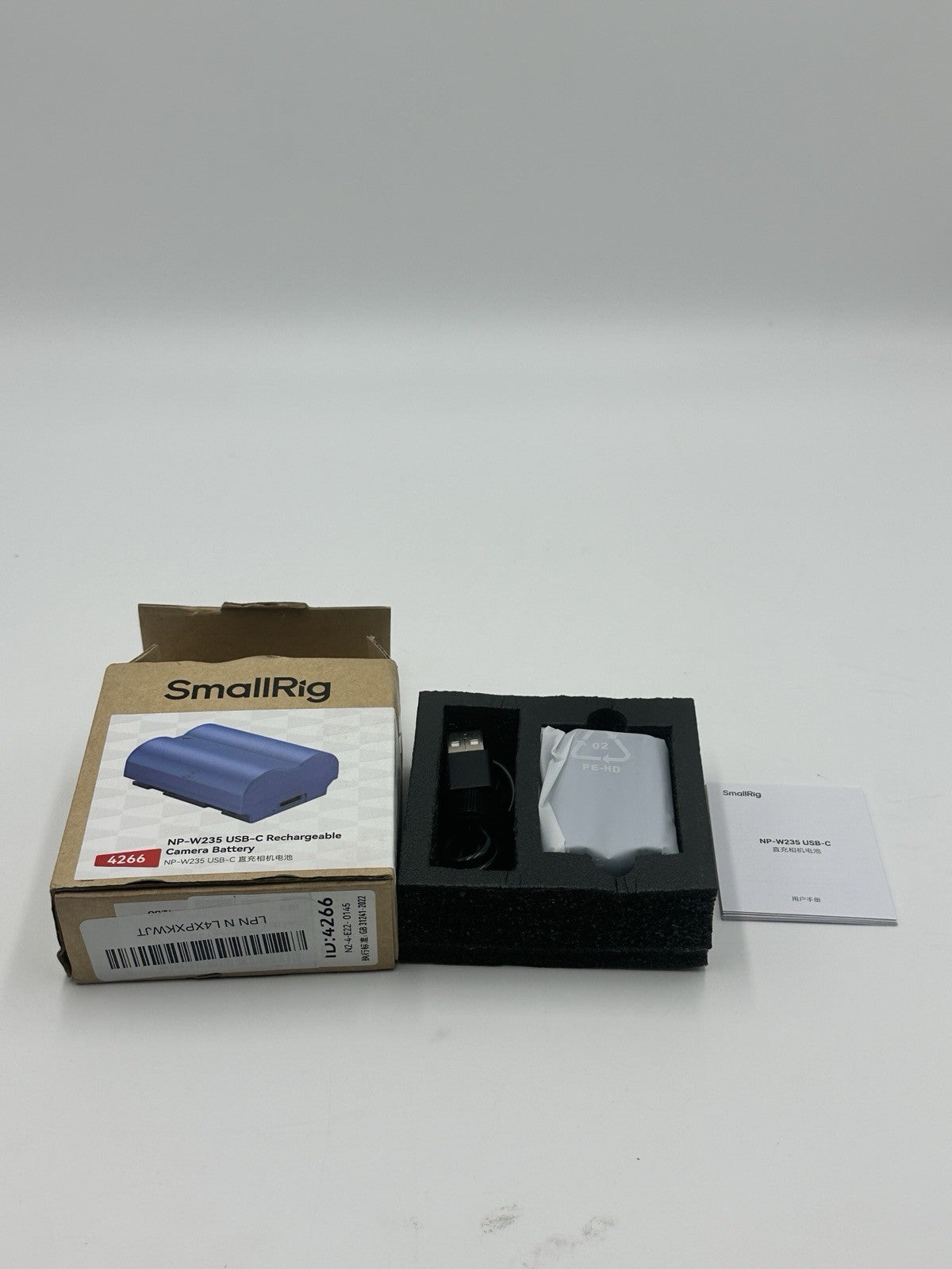 SMALL RING ORIFNAL NP-W235  for Fujifilm X-H2 X-H2S X-T4 XT4 Mirrorless Camera