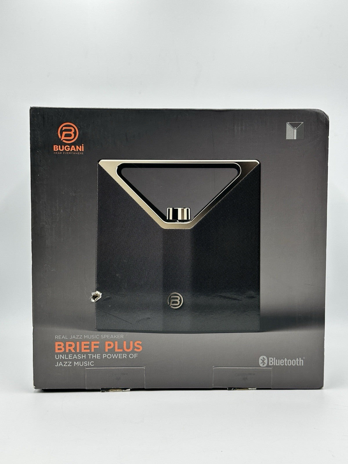 BUGANI Brief Plus (BS12304) 80W Bluetooth Speaker Portable- Gold