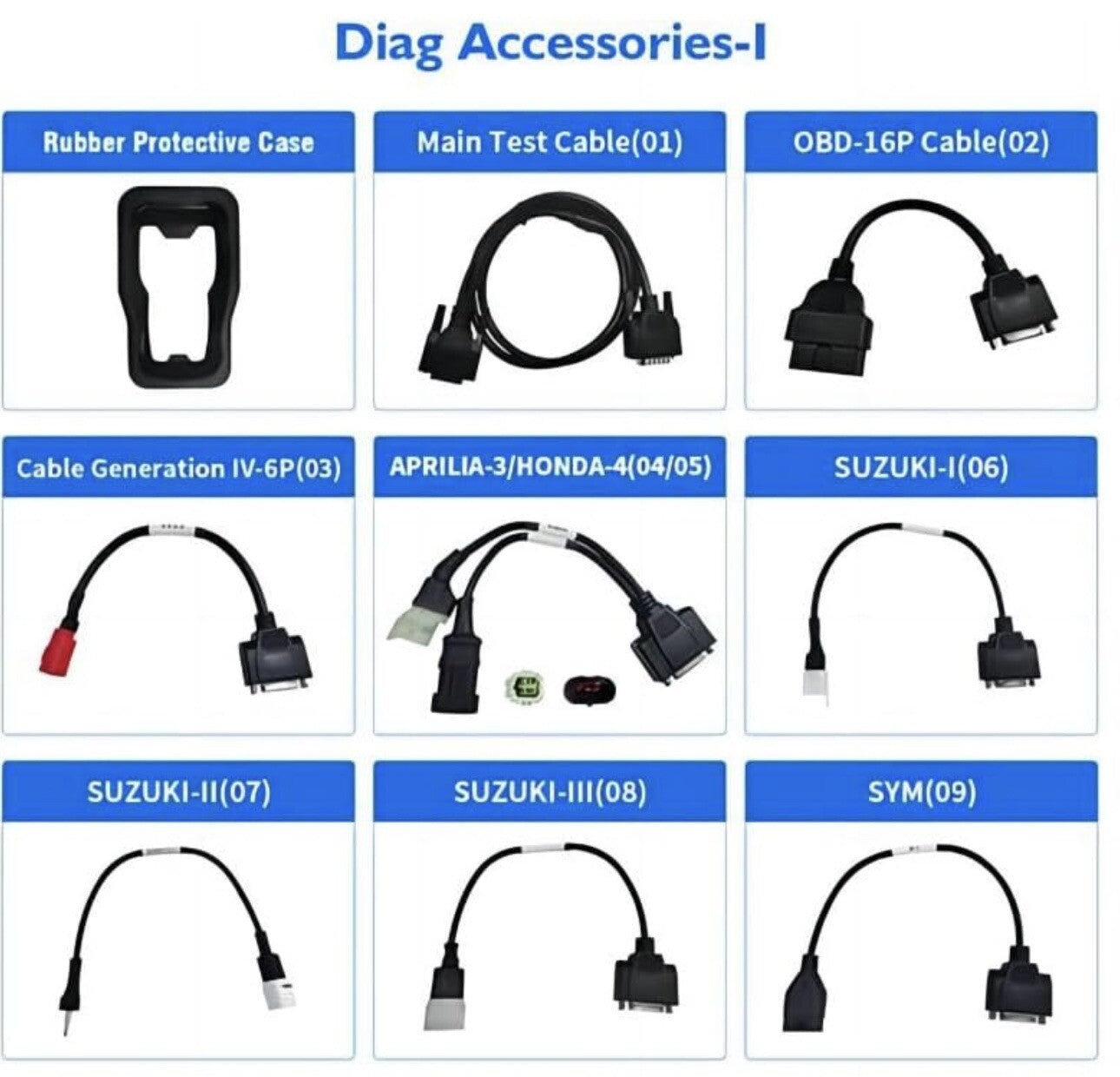 TopDiag M100 Professional Motorcycle Diagnostic Tool for Moto