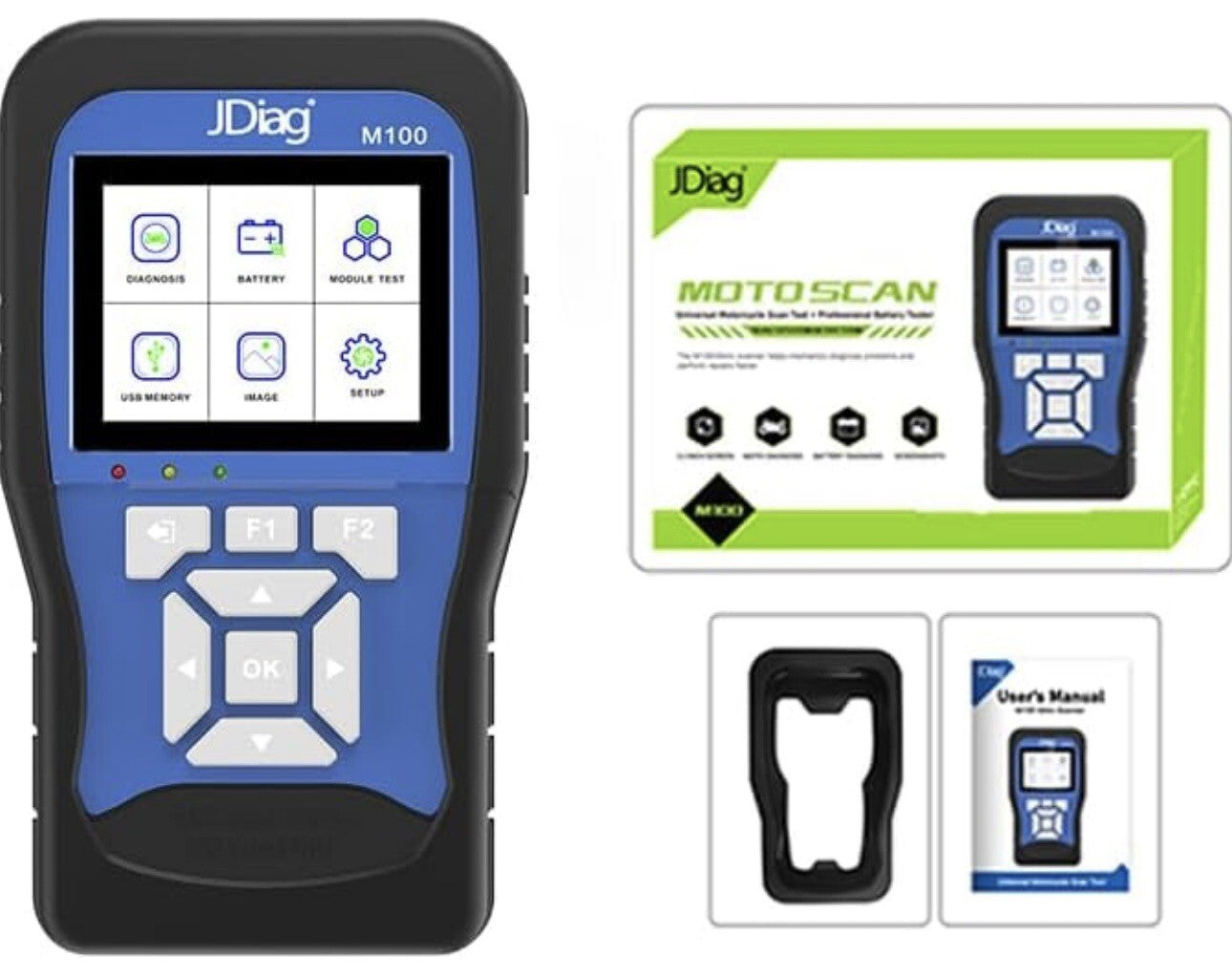 TopDiag M100 Professional Motorcycle Diagnostic Tool for Moto