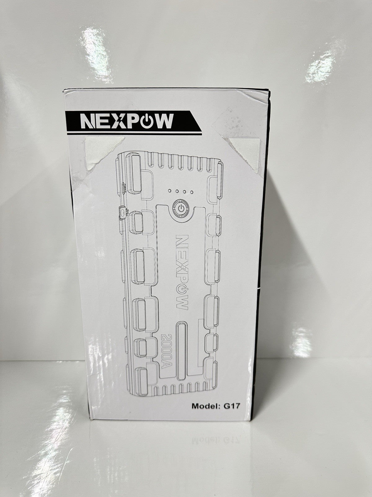 NEXPOW 2000A Peak 18000mAh Car Jump Starter with USB Quick Charge 3.0