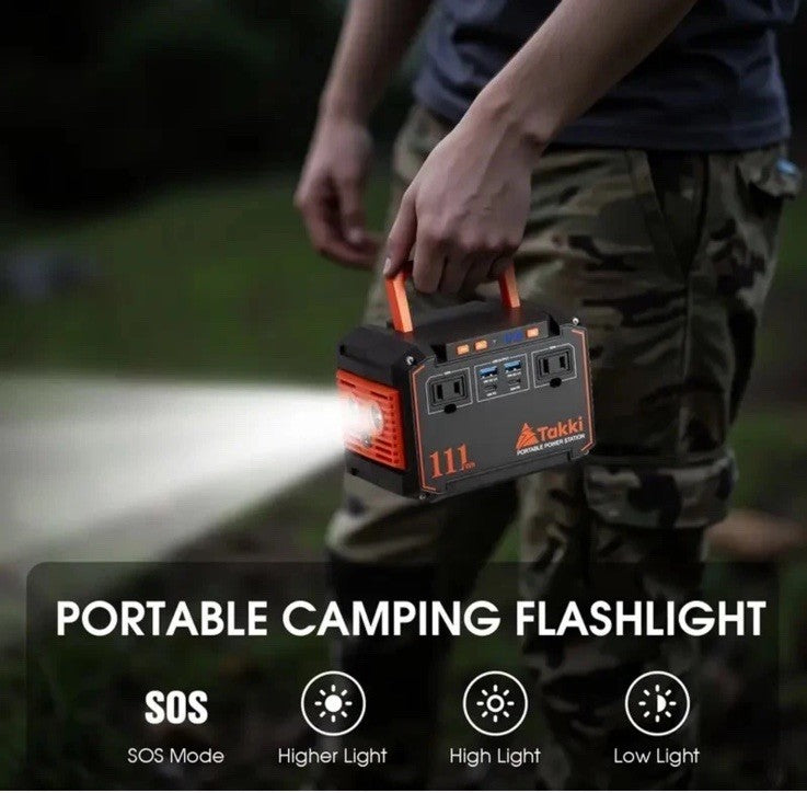 150W Peak Solar Generator Portable Power Station Without Solar Panel
