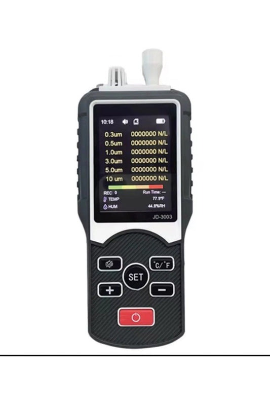 PM2.5 Particle Counter JD-3003 Pump Suction Detector Dust-Free Workshop Detector