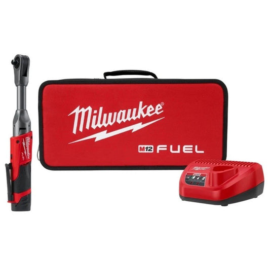 Milwaukee 2560-21 M12 FUEL 12V 3/8 Inch Extended Reach Ratchet 2.0AH Kit