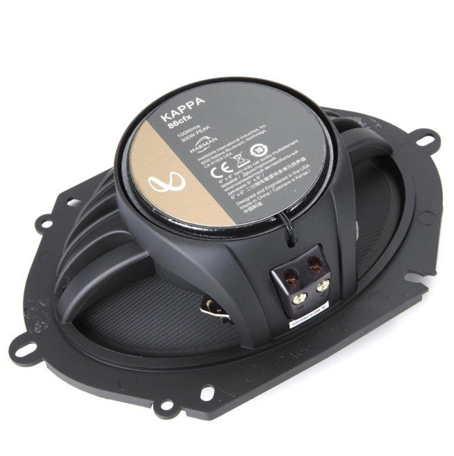 Infinity KAPPA 86CFX 6x8" 2-Way Car Speakers 300 Watts 100 Watts Rms 2.5 Ohms