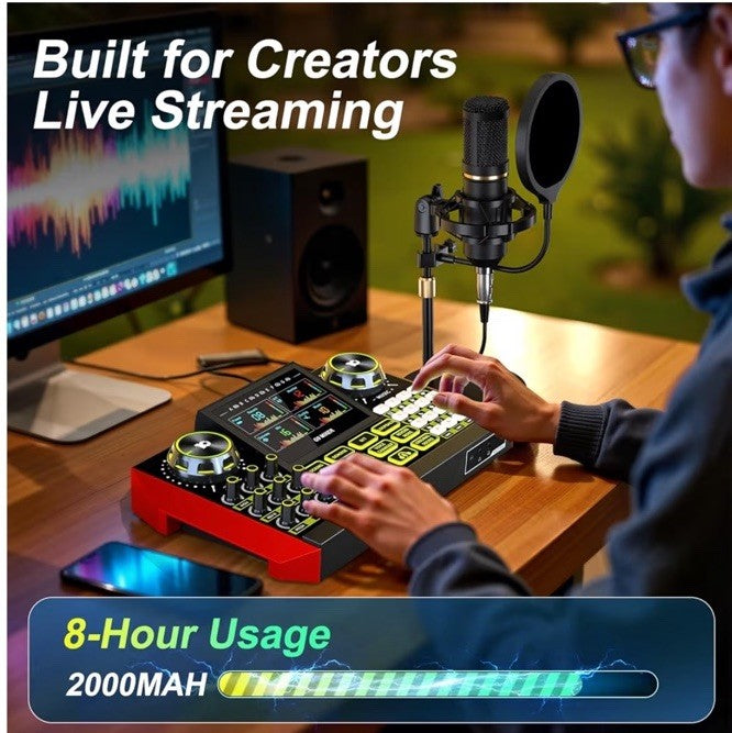 Sound Mixer for PC/Phone: Live Streaming, Gaming, DJ Effects, Voice Changer