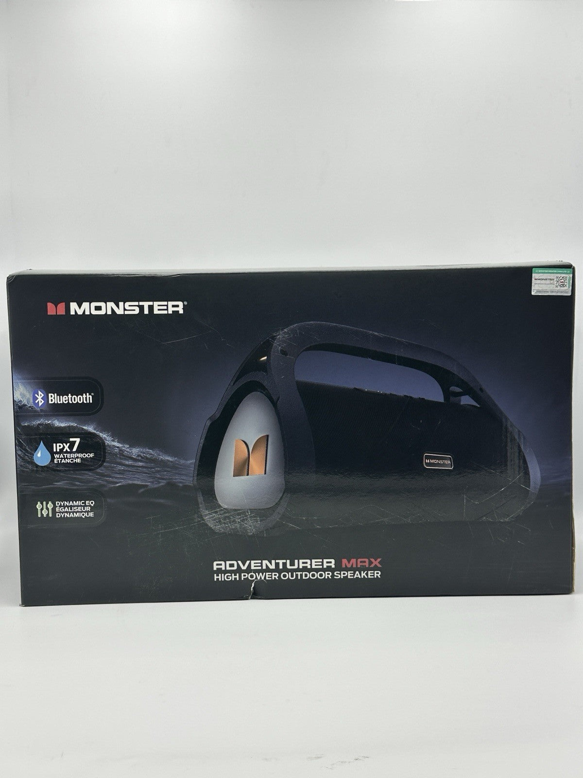 Monster Adventurer Max Bluetooth Speaker, IPX7 Waterproof Double Sun