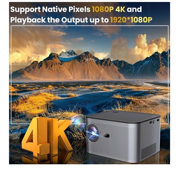 Native 1080P 4K Full HD Projector 800 ANSI 18000 HY350 4K Full HD 800 ANSI
