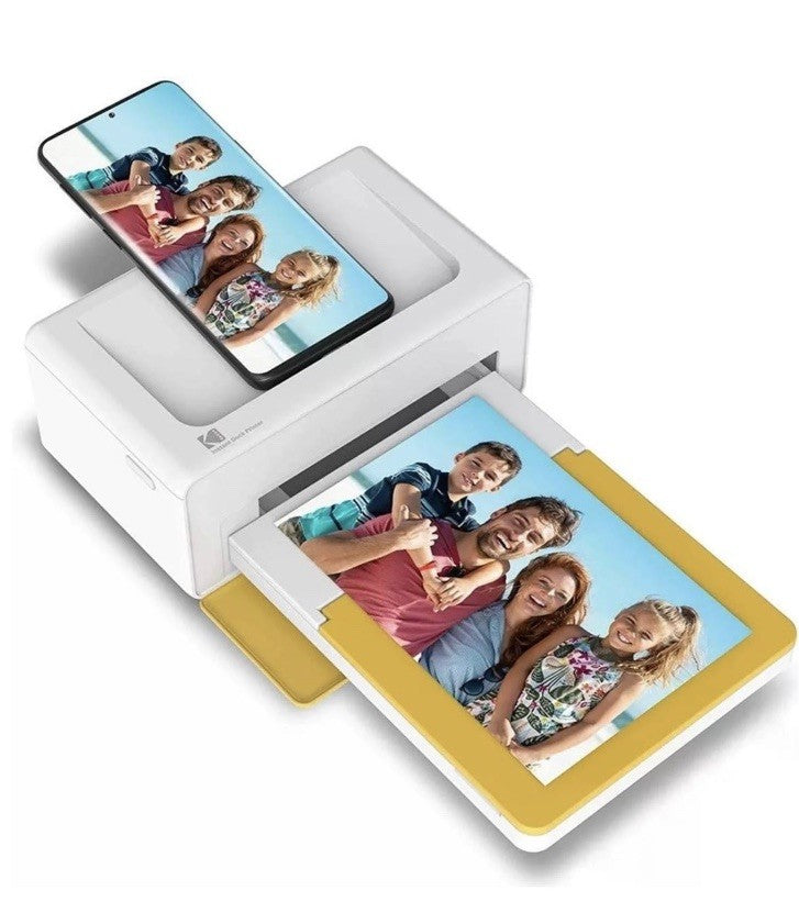 KODAK Dock Plus 4PASS Instant Photo Printer (4x6 inches) New Open Box No Sheets