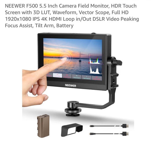 Newer F500 Field Monitor 5.5 Inch