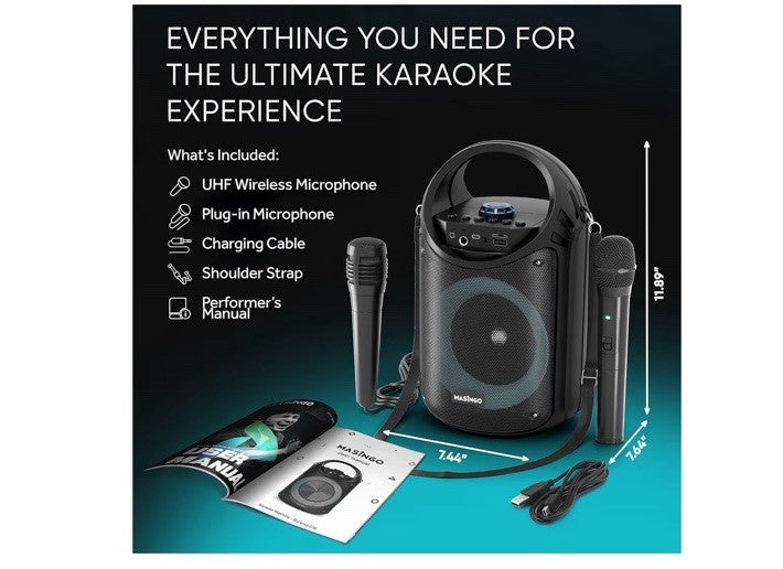 MASINGO KAROKE MACHINE BURLETTA C10 -BLACK