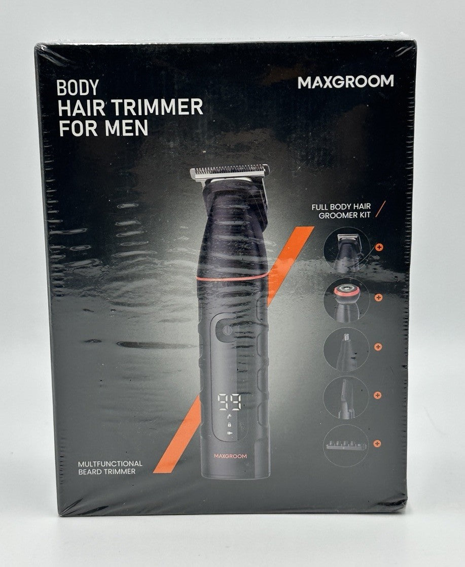MAXGROOM Men's 5-in-1 Body Shaver Electric Trimmer VIO Shaver USB Rechargeable