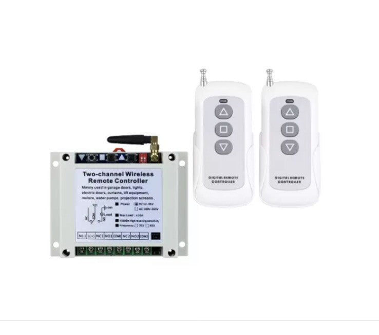 Fushionsea Wireless Control Switch DC 12V 24V 36V Motor Forward & Reverse Switch