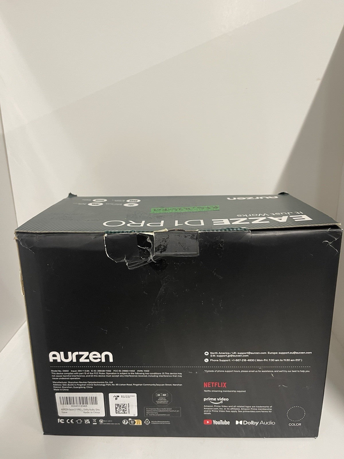 Aurzen Eazze D1 Pro Smart Projector