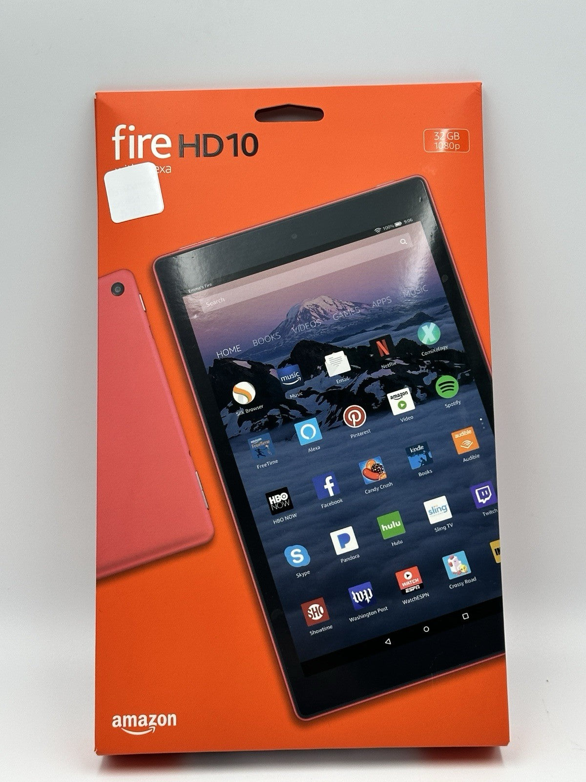 Amazon Fire HD 10 7th Gen SL056ZE 10.1" 32GB Wi-Fi Orange  1080p Full HD Tablet