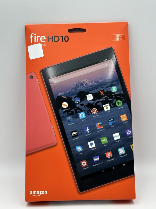 Amazon Fire HD 10 7th Gen SL056ZE 10.1" 32GB Wi-Fi Orange  1080p Full HD Tablet
