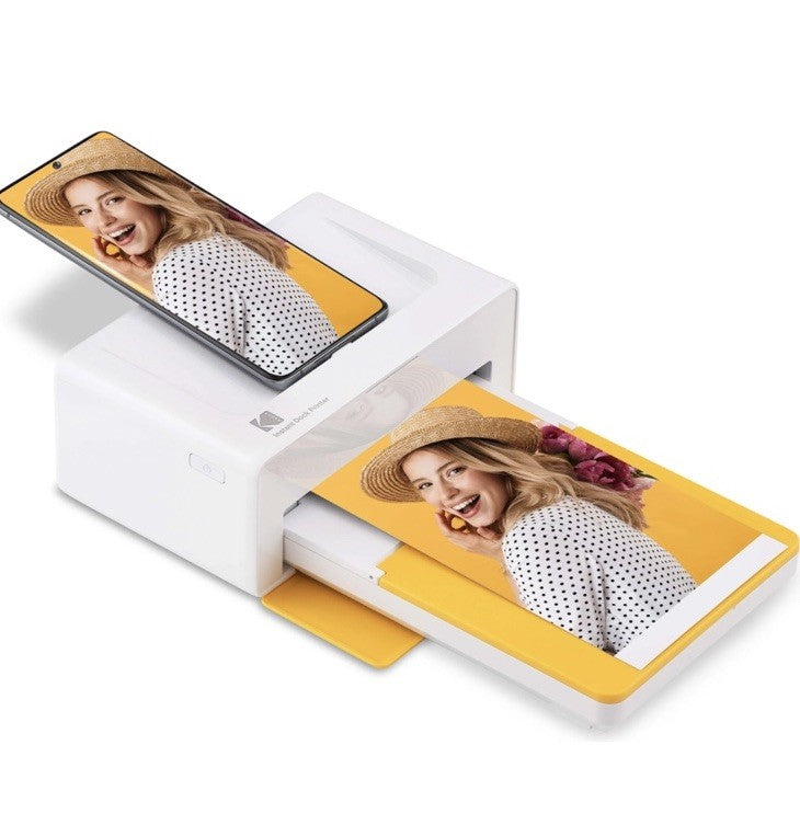 KODAK Dock Plus 4PASS Instant Photo Printer (4x6 inches) New Open Box No Sheets