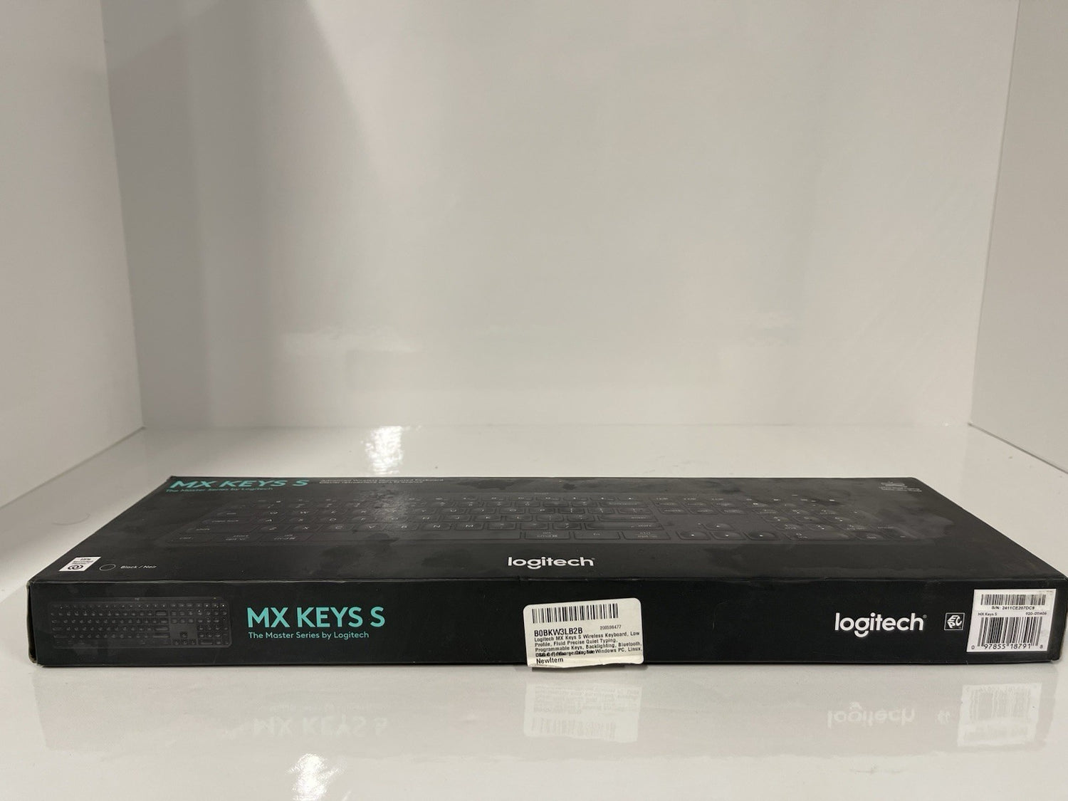 Logitech MX Keys Wireless Keyboard - Black, 920-011406