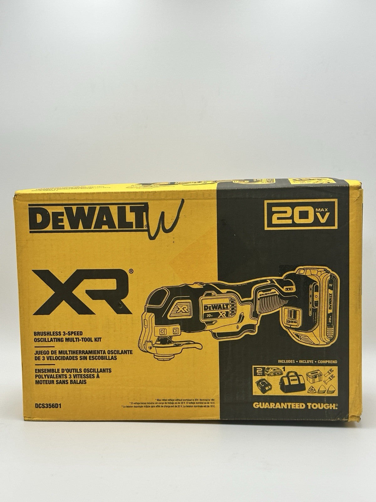 DEWALT 20V MAX XR Brushless Oscillating Multi-Tool Kit DCS356D1 – New No Blades