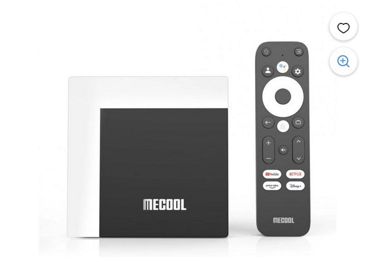 MECOOL KM7 Plus TV Box Android 4k Google Certified NETFLIX 2GB DDR4 16GB S905Y4