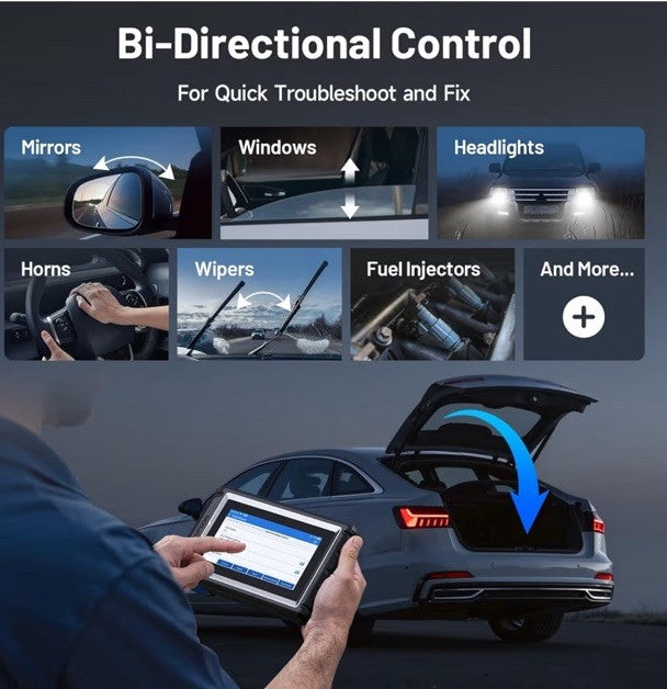 Genuine TOPDON AD800BT OBD2 Scanner Wireless Full System Reset Tool