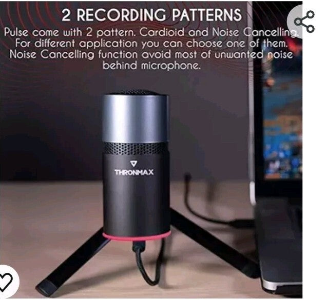 THRONMAX PULSE /96KHZ/ PROFESSIONAL USB MICROPHONE