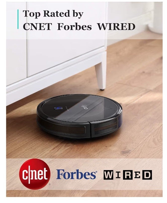 Eufy by Anker RoboVac 11S Robot Vacuum 1300Pa Strong Suction T2108111 - BLACK