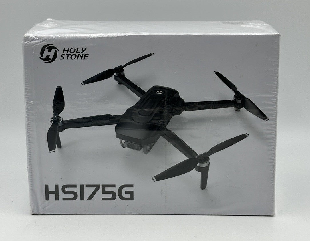 Holy Stone HS175G GPS Drone 4K UHD Camera Brushless Motor Foldable Case EUC