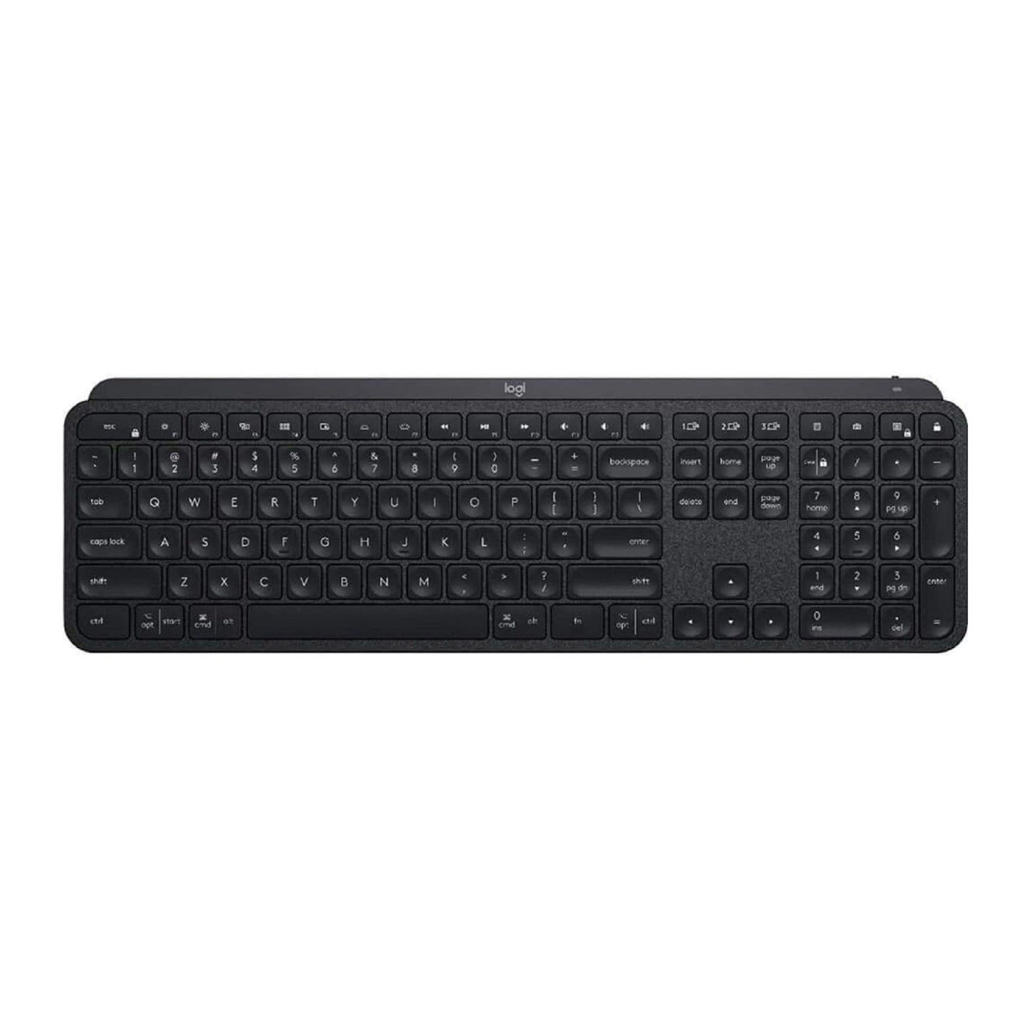 Logitech MX Keys Wireless Keyboard - Black, 920-011406