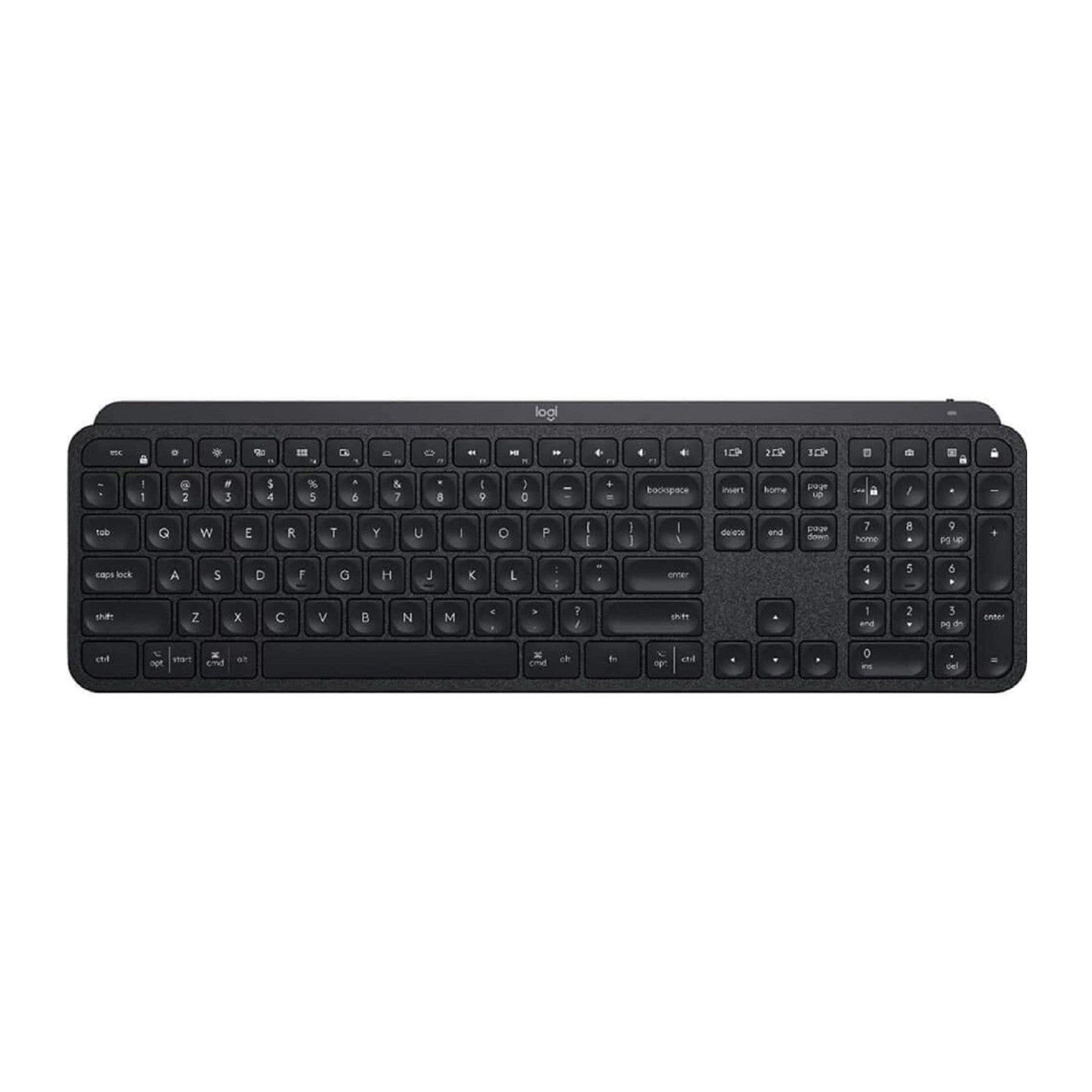 Logitech MX Keys Wireless Keyboard - Black, 920-011406