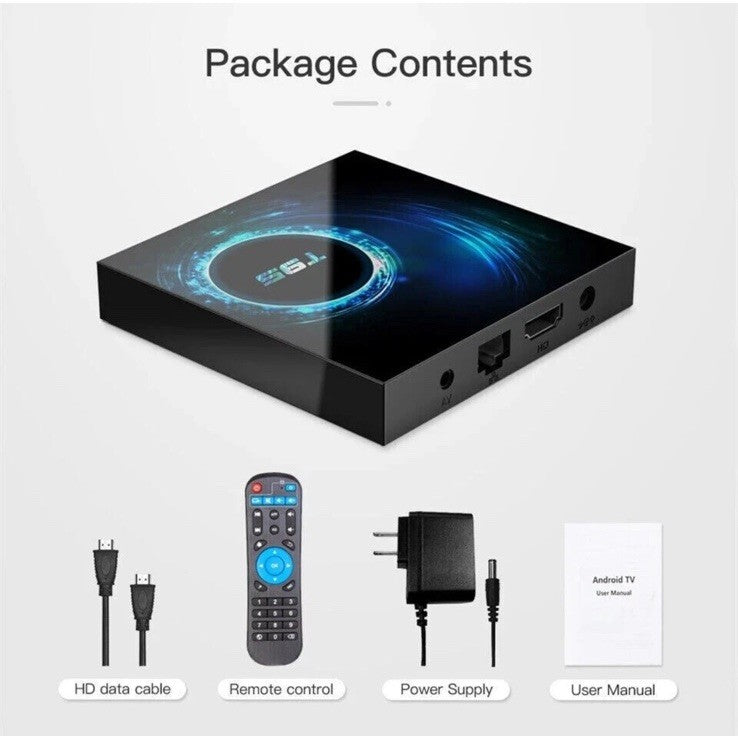 Android tv box tv android 10 T95 Smart TV BOX Wifi BT 4GB Ram 32Gb Rom