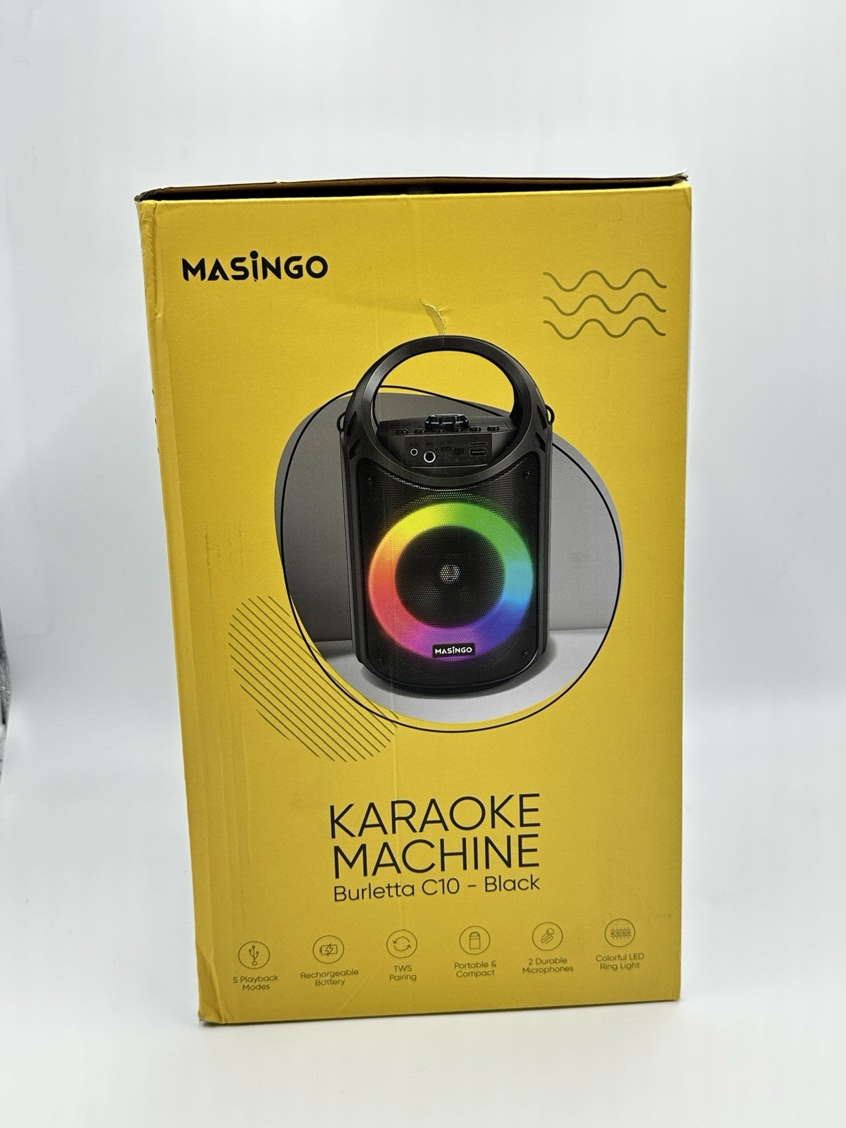 MASINGO KAROKE MACHINE BURLETTA C10 -BLACK