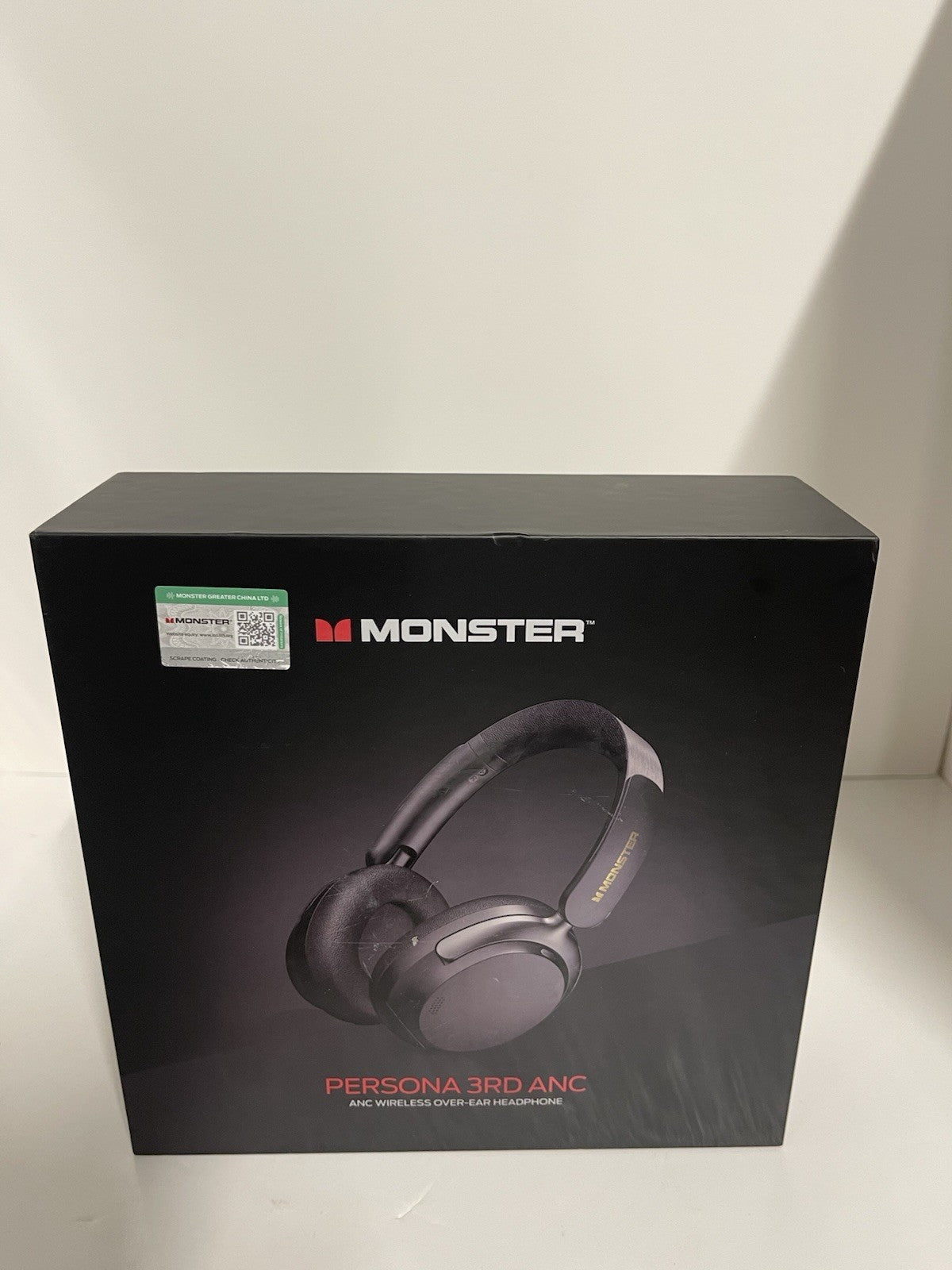 Monster Persona 3rd ANC Active Noise Canceling Headphones, Over Ear Headphone