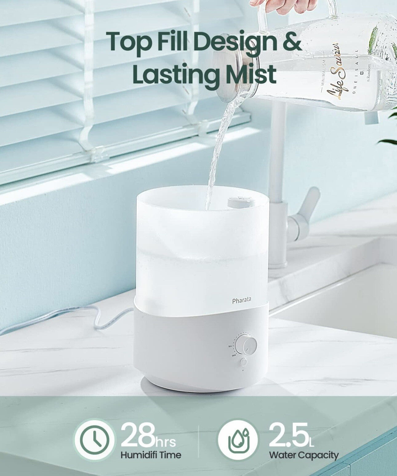 Pharata Top Fill Humidifier