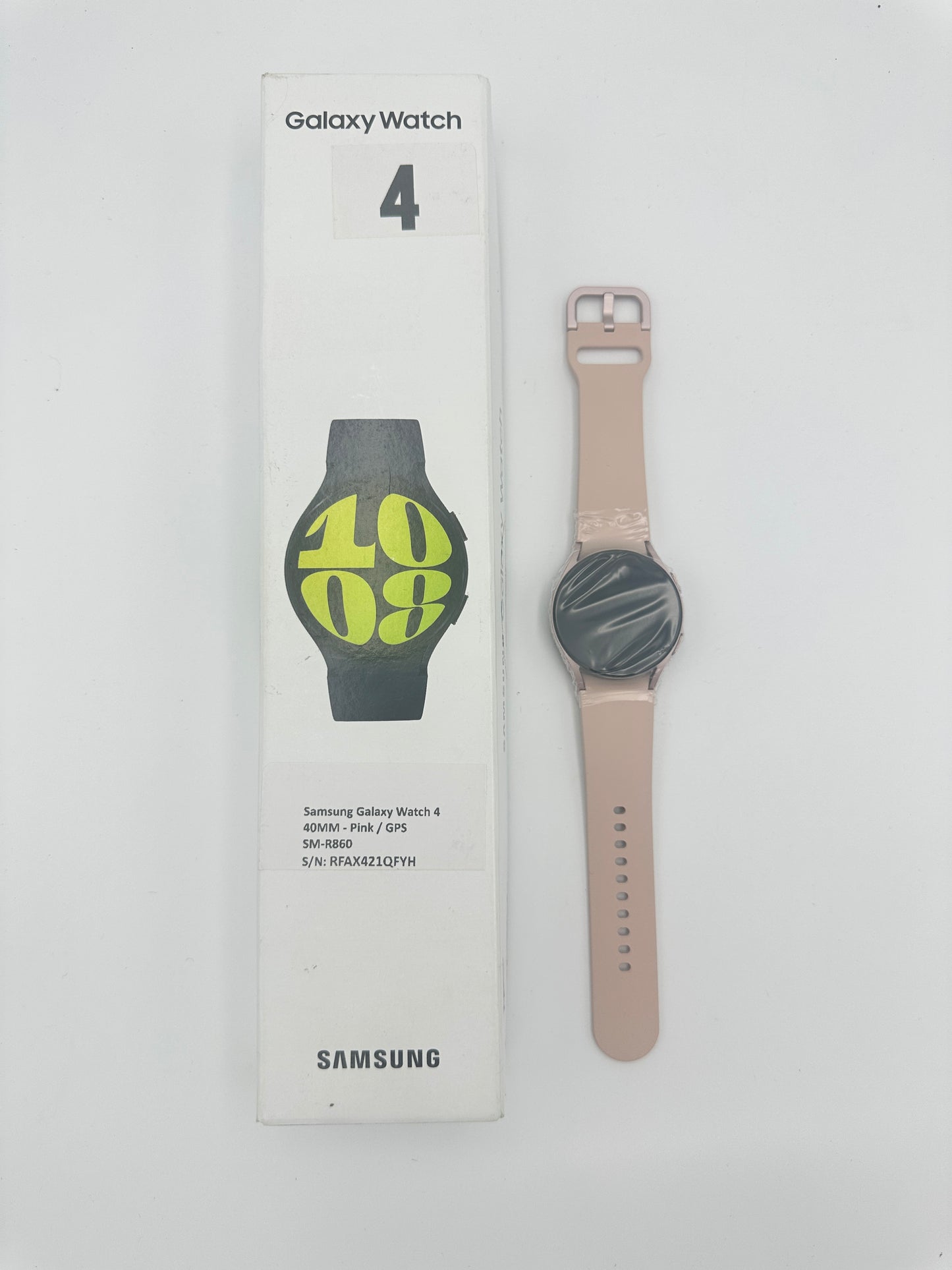 Open Box Samsung Watch 4 - SM-R860 - 40mm Pink