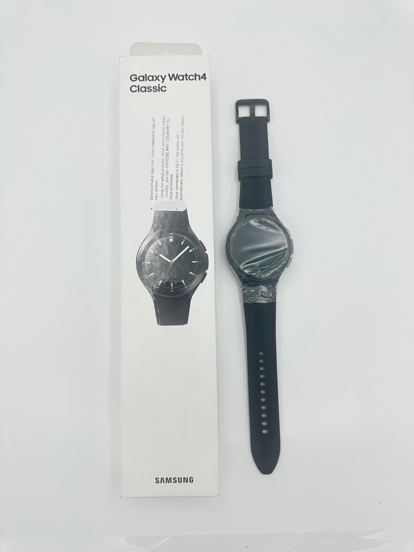 Samsung Galaxy Watch 4 Classic SM-R890 - 46mm Black Stainless Steel - Google Wear OS, 1.36"
