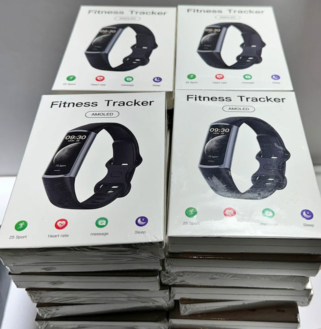 Fitness Tracker with 24/7 Heart Rate | 25 UNITS LOT