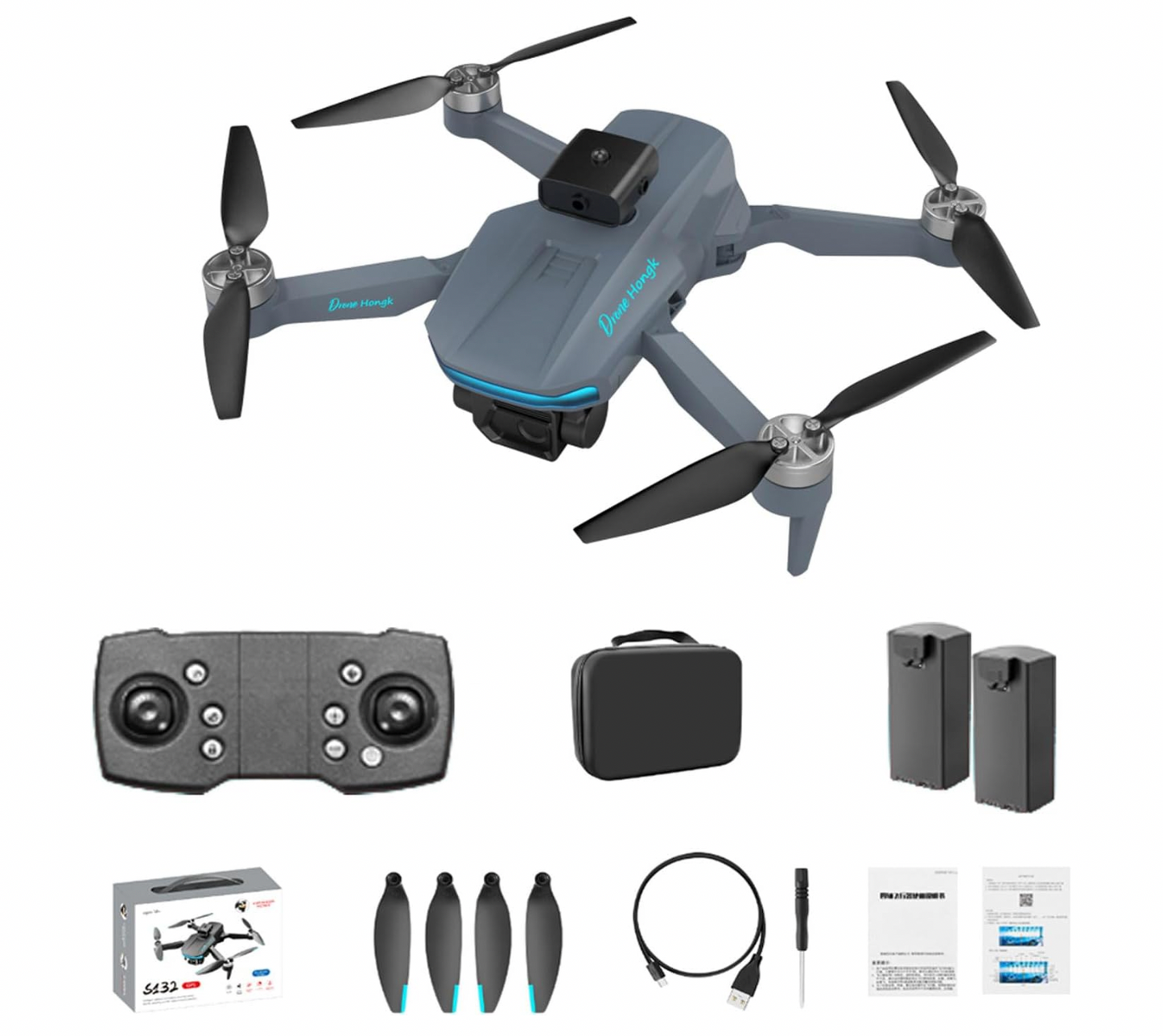S172 drone with camera for adults 4k Drone HD